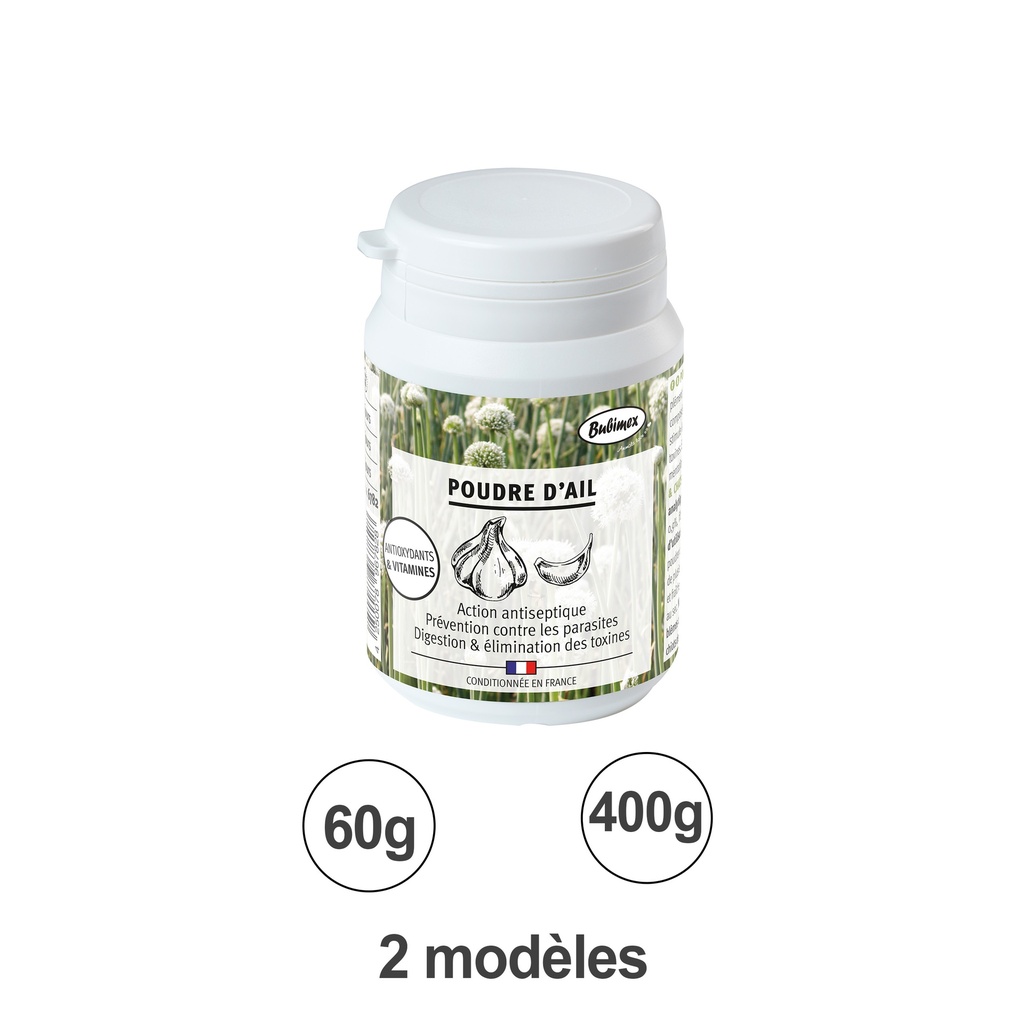 POUDRE D'AIL, 60G BUBIMEX