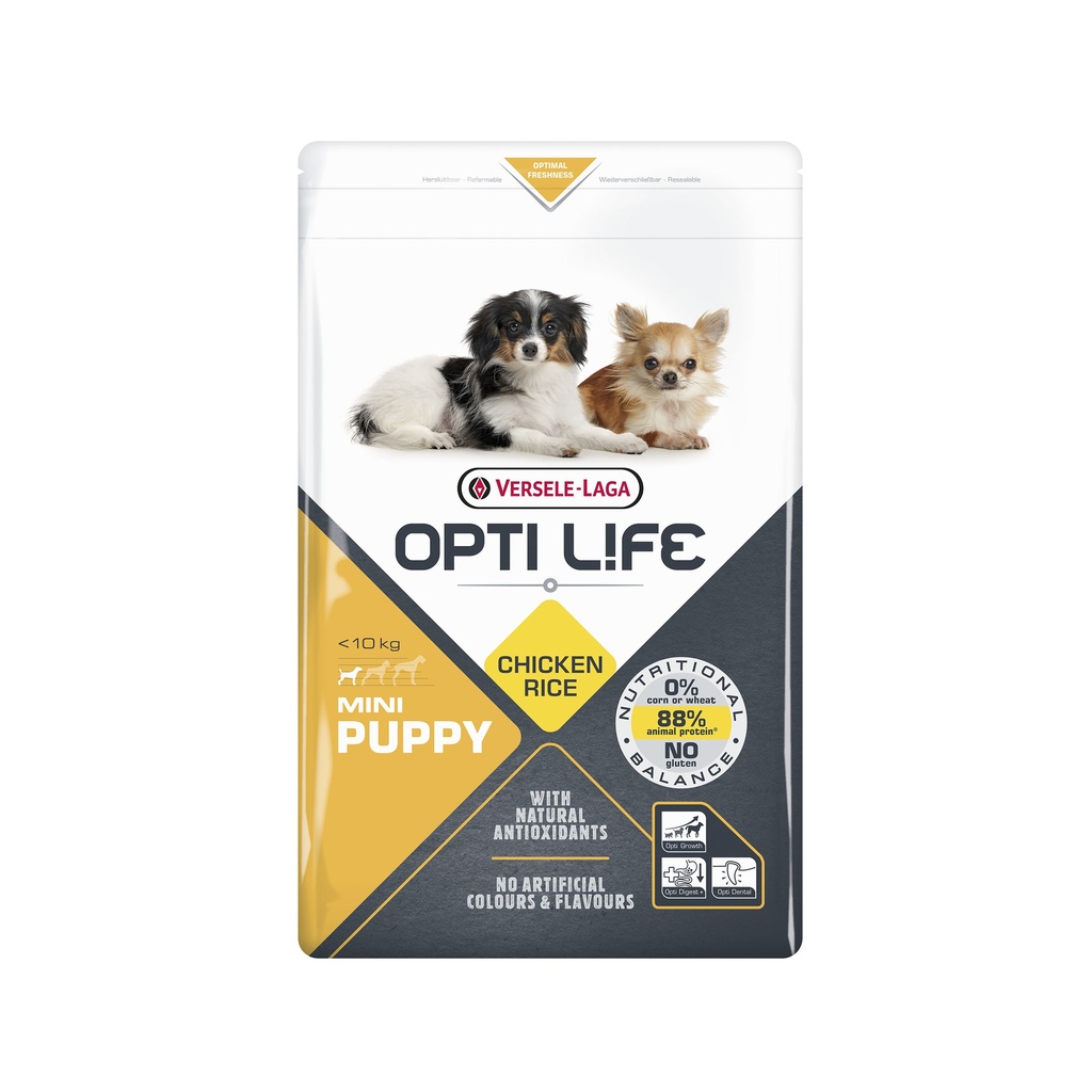OPTILIFE CHIOT MINI AU POULET - 2,5KG