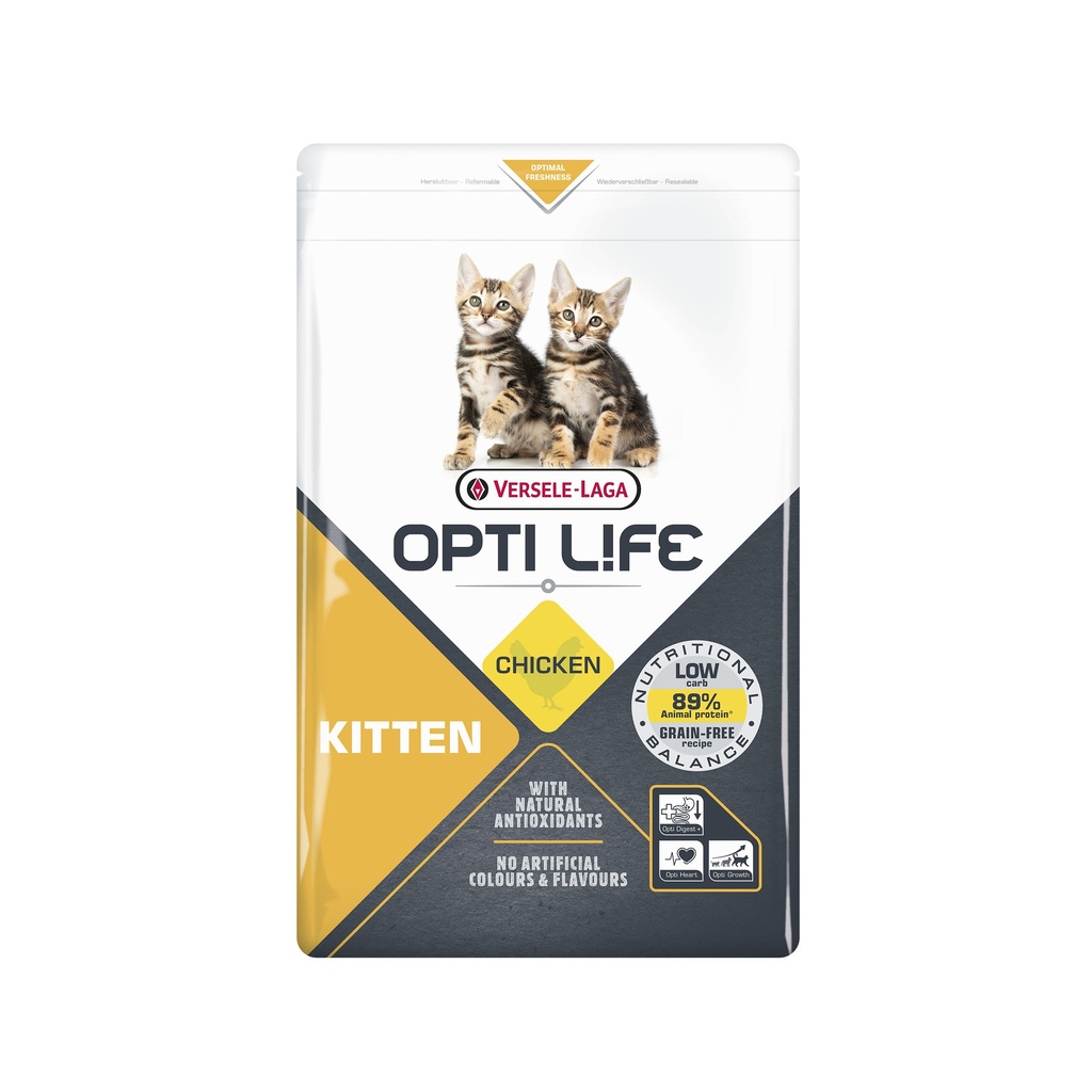 OPTILIFE CHATON AU POULET - 2,5KG