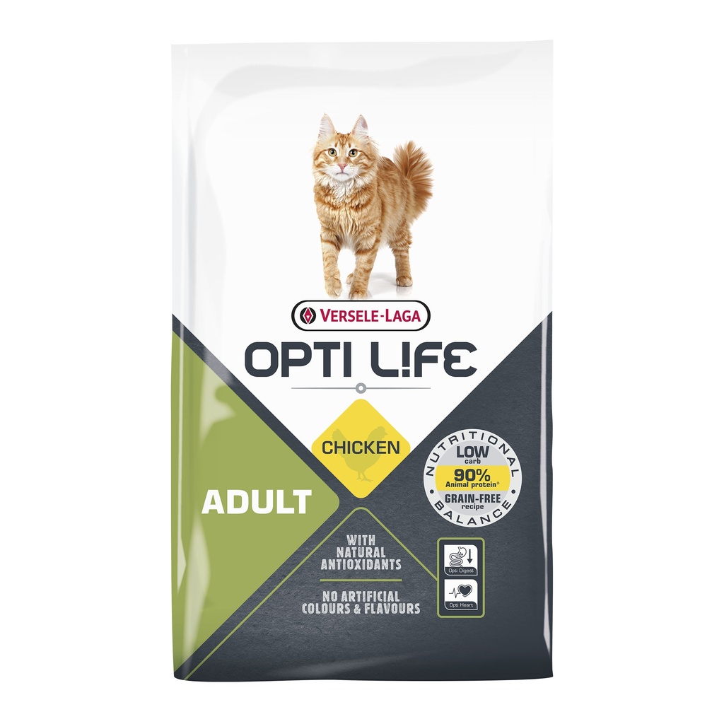 OPTILIFE CHAT ADULT AU POULET - 2,5KG