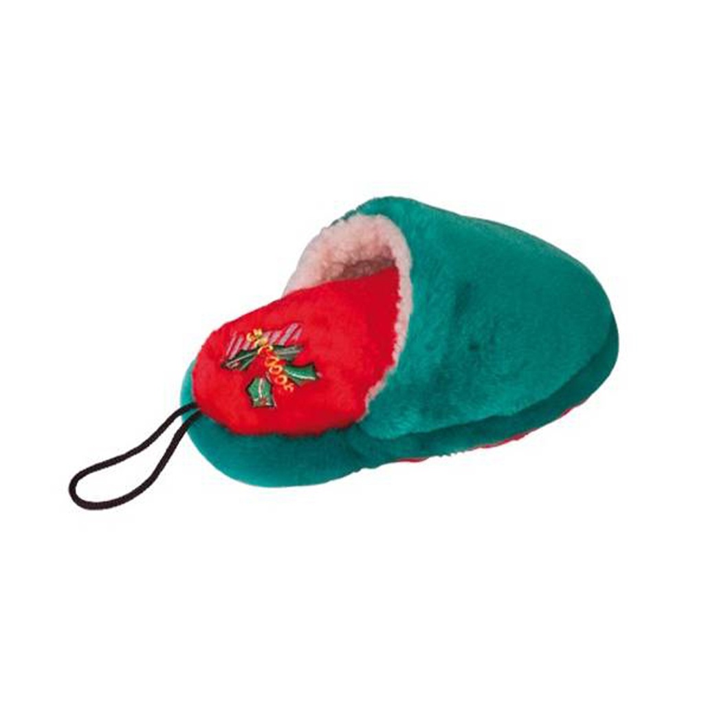 PELUCHE MULE VERTE SONORE 18 CM