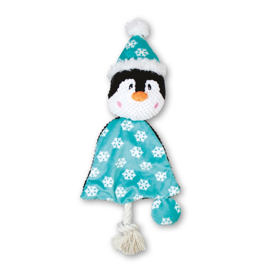PELUCHE TRIANGLE PINGOUIN 48CM