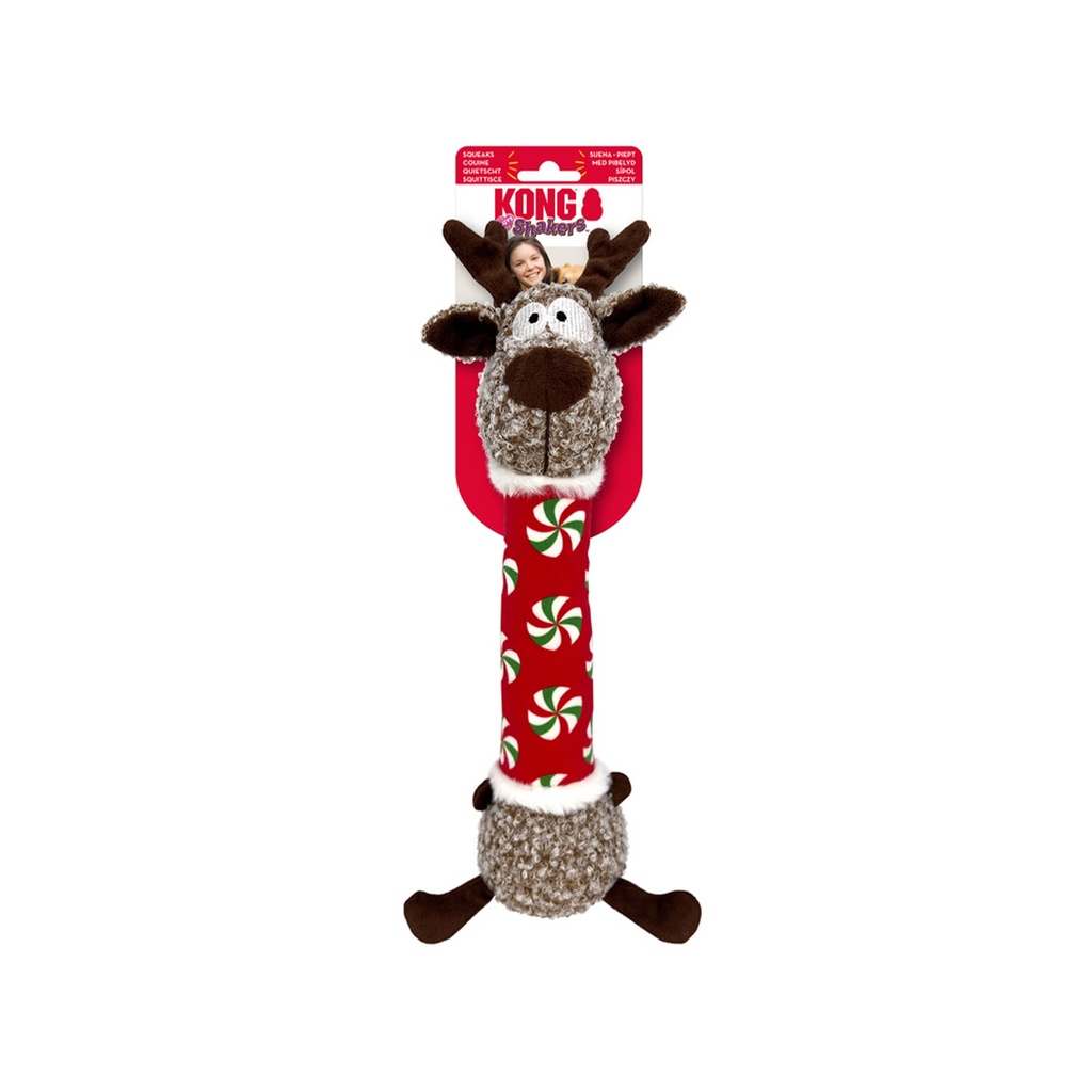 KONG HOLIDAY SHAKERS™ LUVS REINDEER MD 33CM