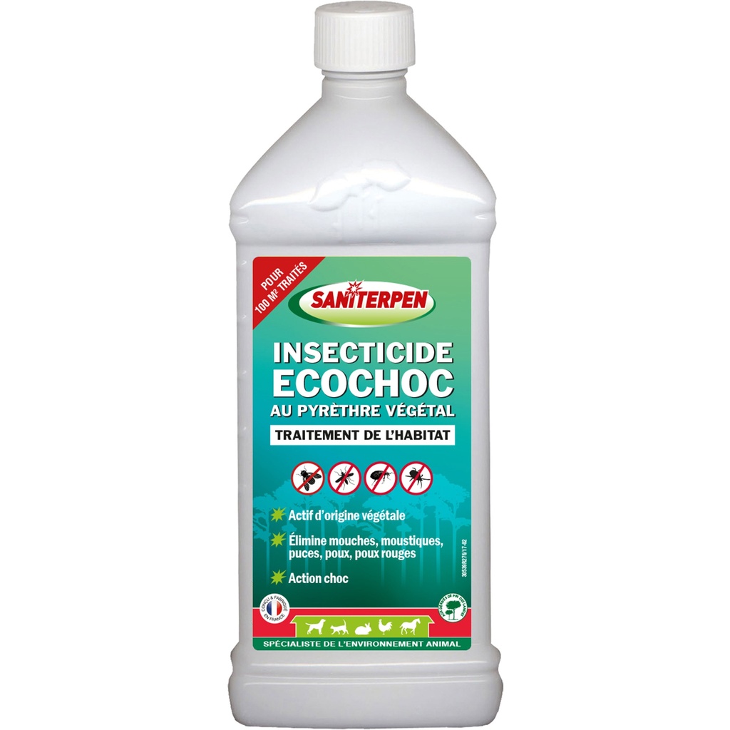 SANITERPEN INSECTICIDE ECOCHOC 1L < PRIX NET