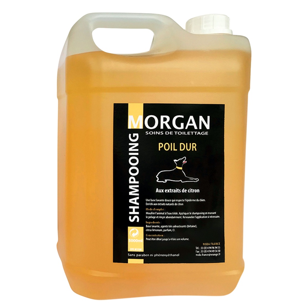 MORGAN SHAMPOOING POIL DUR 5L