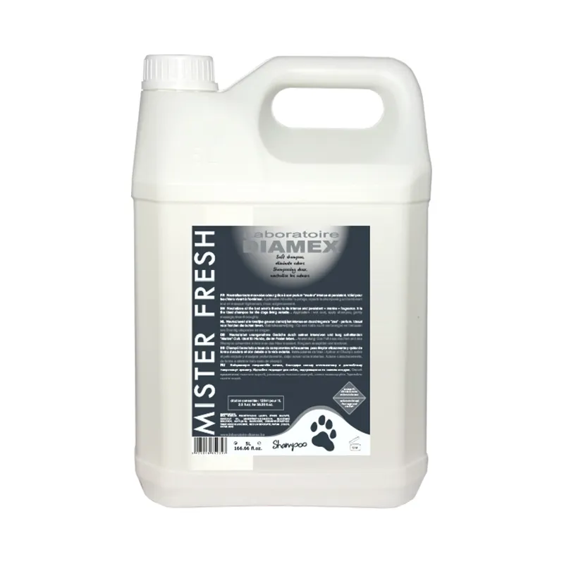 [D020080] DIAMEX SHAMPOOING MISTER FRESH - Anti-odeurs (5 Litres)