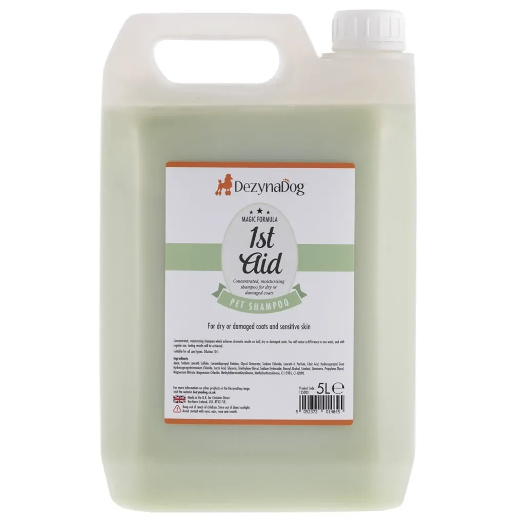 [CD125003] DEZYNADOG 1 ST AID MEDICATED SHAMPOO 5L