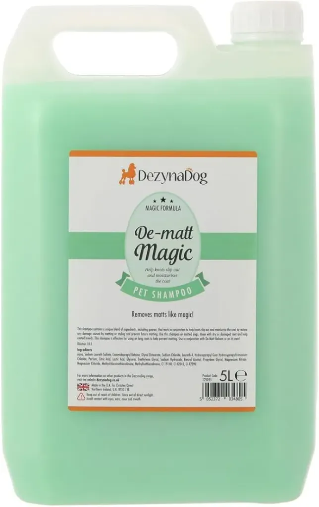 DEZYNADOG DE-MATT MAGIC SHAMPOO 5L
