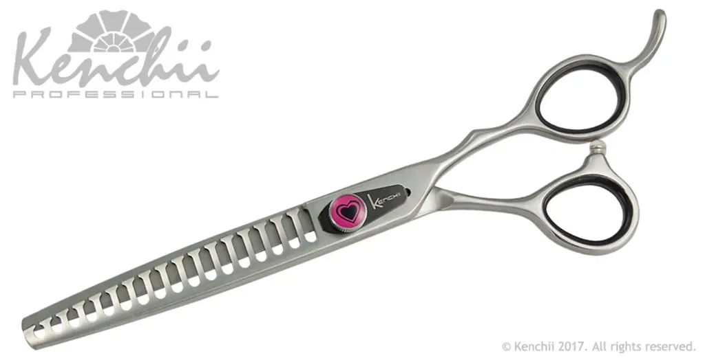 KENCHII LOVE |CISEAUX DROITIERS - 7'' 17 DENTS CHUNKER