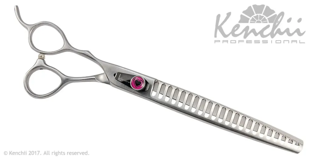 [kC860830] KENCHII LOVE | CISEAUX GAUCHERS - 22 DENTS CHUNKERS
