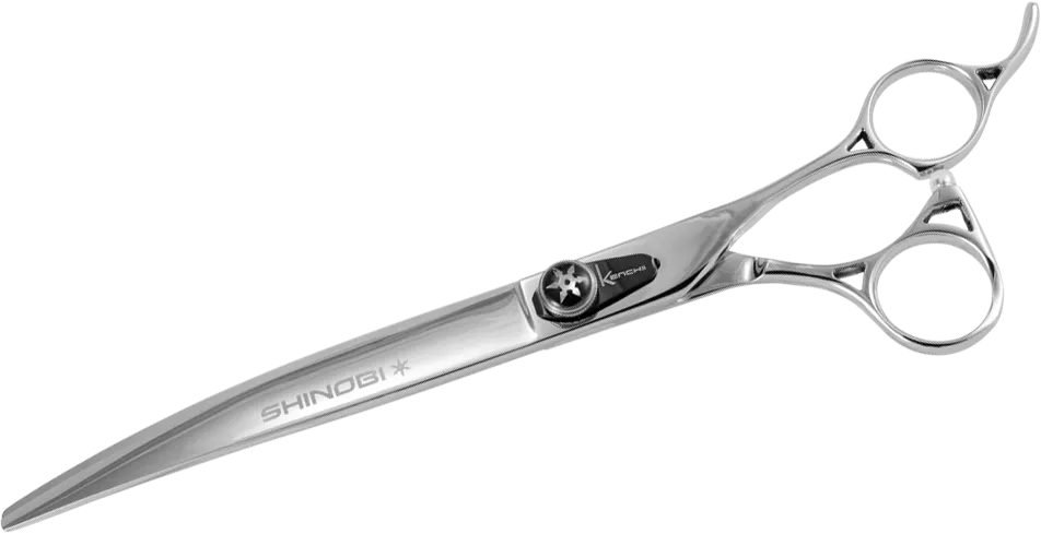 KENCHII SHINOBI | CISEAUX DROITIERS - 8 POUCES COURBES