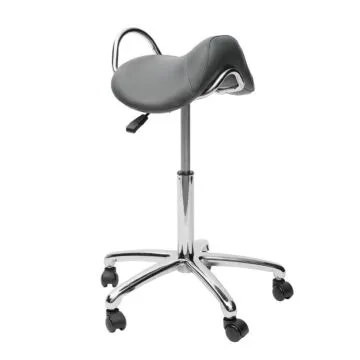TABOURET ERGONOMIQUE AVEC DOSSIER Assise 35cm x 40 cm