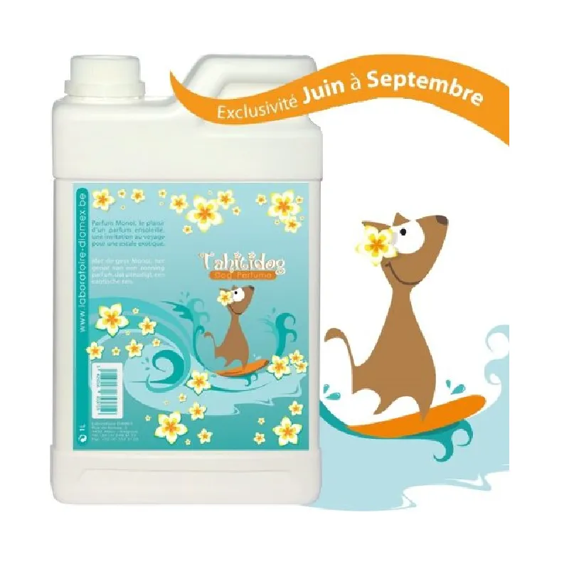 [D020251] DIAMEX SHAMPOOING TAHITI DOG 1L