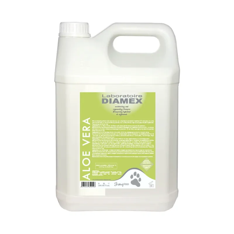 DIAMEX SHAMPOOING ALOE VERA BIO – Hydratant & apaisant (5 Litres)