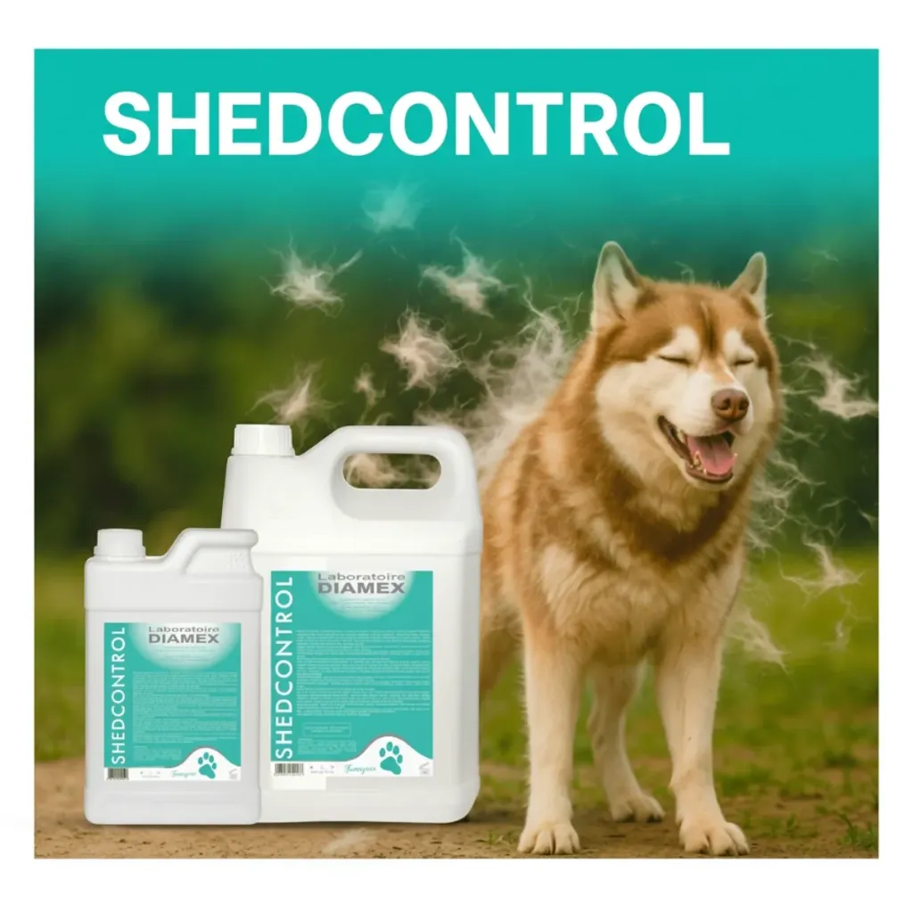 [D020346] DIAMEX SHED CONTROL - élimination du sous-poil (5 Litres)