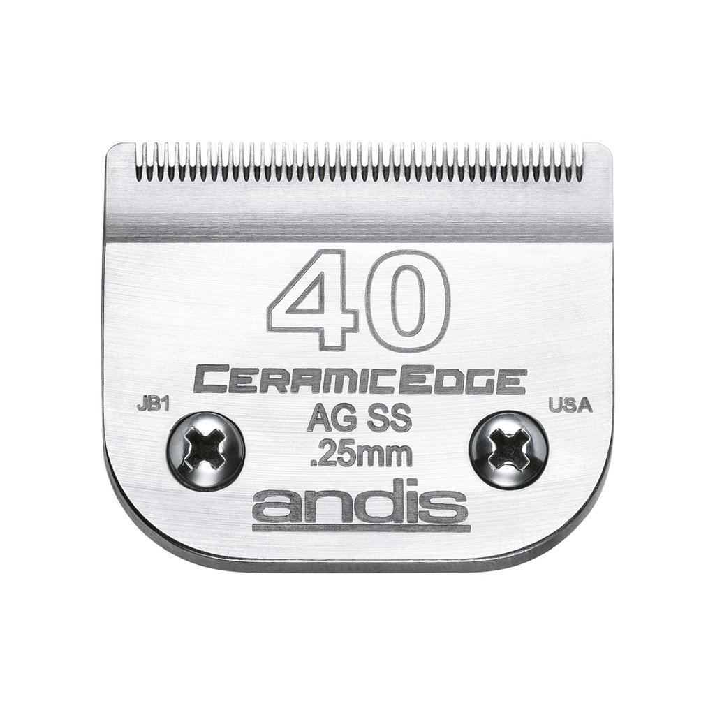 ANDIS TETE DE COUPE CERAMIC EDGE N°40SS