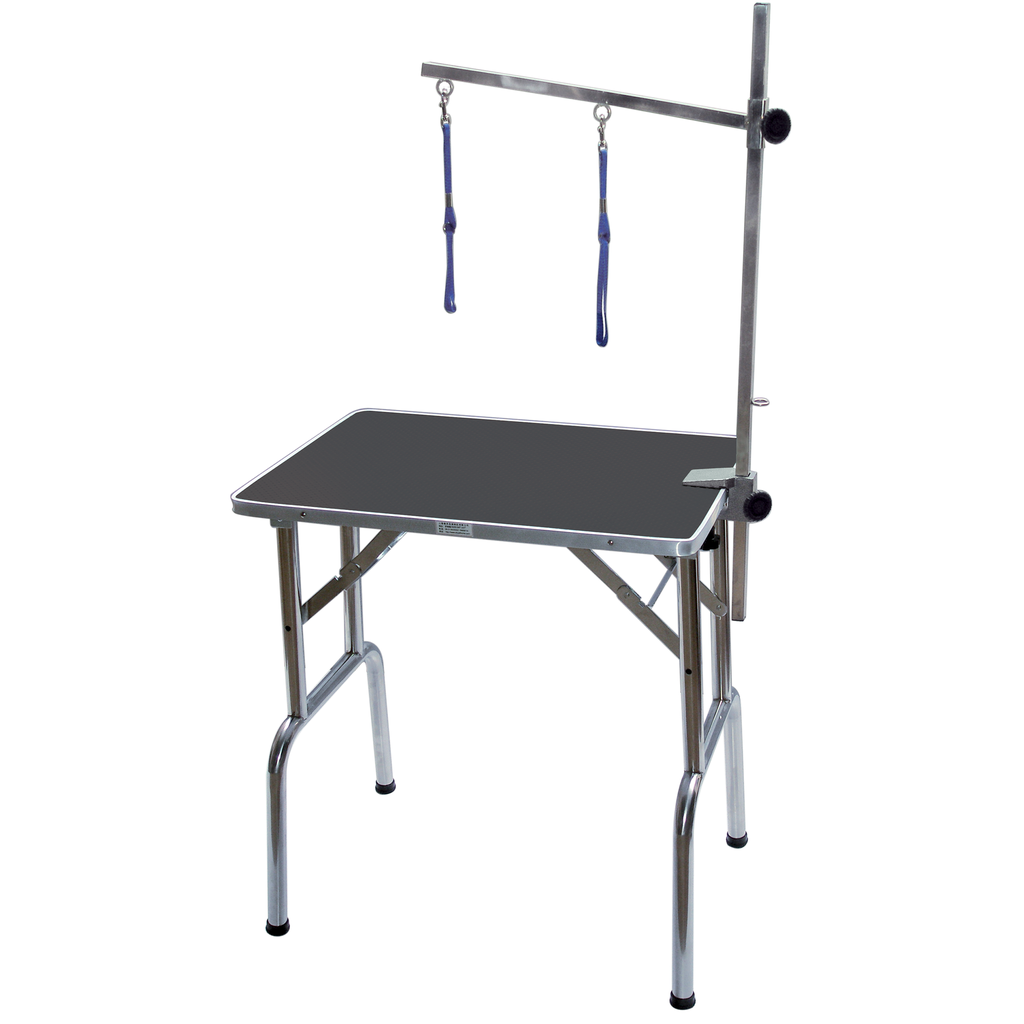 TABLE PLIANTE POTENCE SIMPLE PLATEAU NOIR 70 x 48 cm