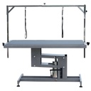 TABLE MECANIQUE PLUTON GRIS MARTELE