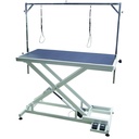 TABLE LA CALLISTO BLANCHE CDE A PIED POT DOUBLE