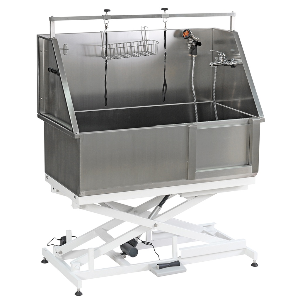 BAIGNOIRE INOX ELECTRIQUE 127X67 CM