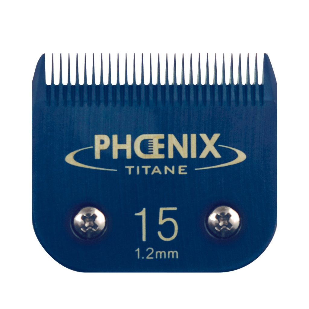[CA1432] PHOENIX TETE DE COUPE TITANIUM CERAMIQUE N° 15 - 1.2mm