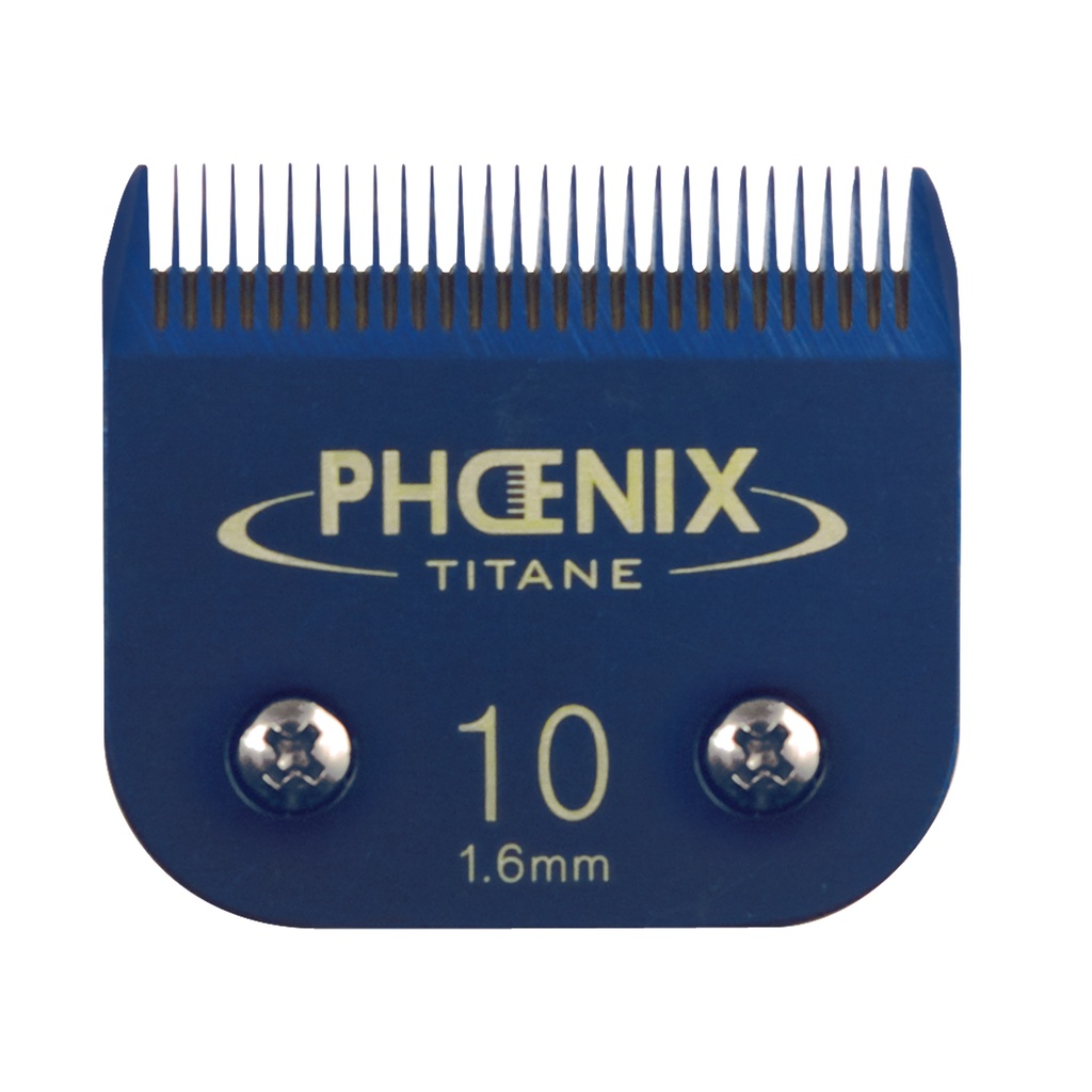 [CA1433] PHOENIX TETE DE COUPE TITANIUM CERAMIQUE N° 10 - 1.6mm -
