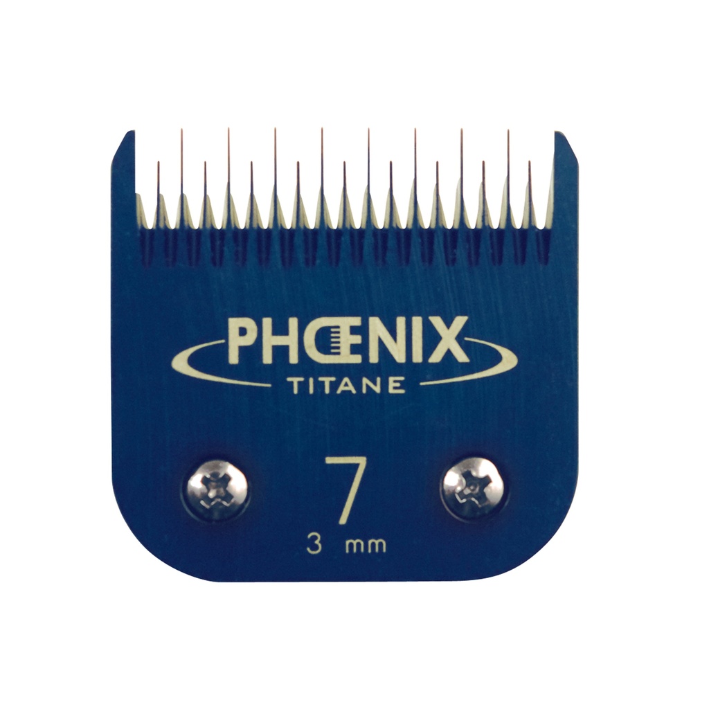 [CA1435] PHOENIX TETE DE COUPE TITANIUM CERAMIQUE N° 7 - 3 mm -