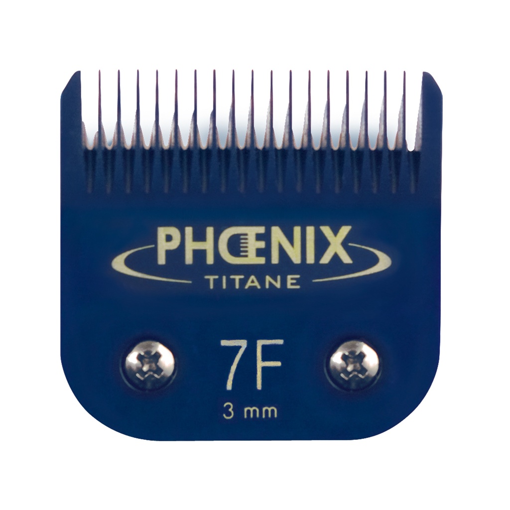 [CA1436] PHOENIX TETE DE COUPE TITANIUM CERAMIQUE N° 7 F - 3 mm