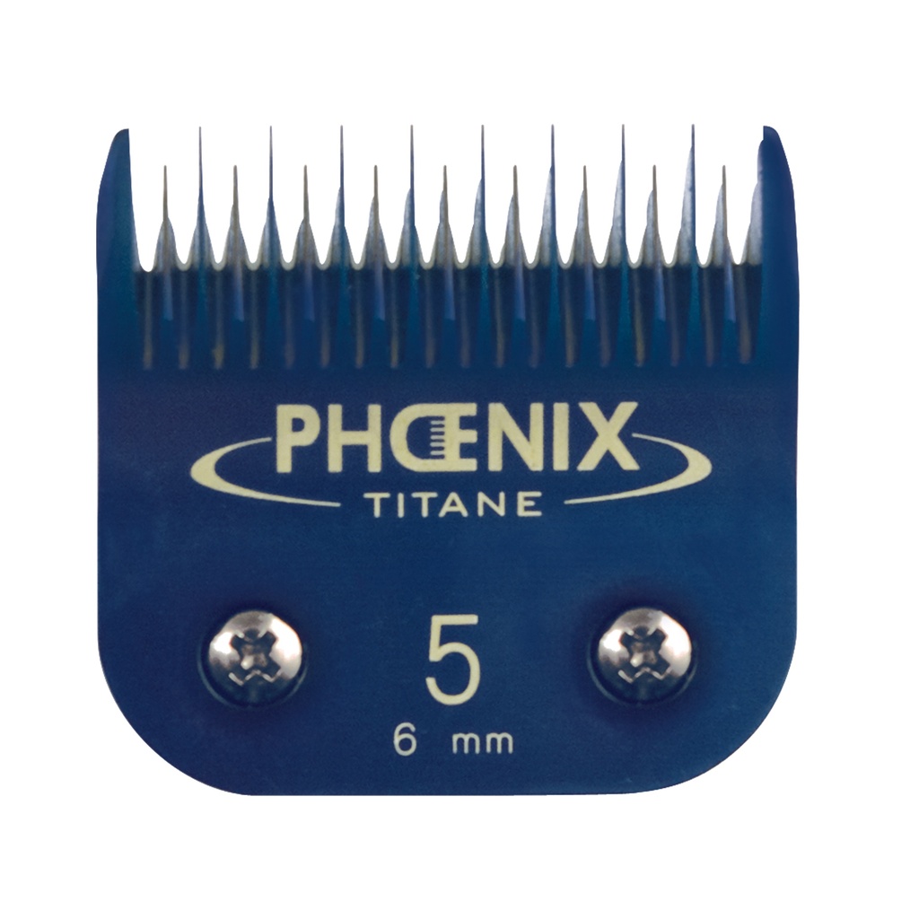 [CA1437] PHOENIX TETE DE COUPE TITANIUM CERAMIQUEPHOENIX N° 5 - 6 mm