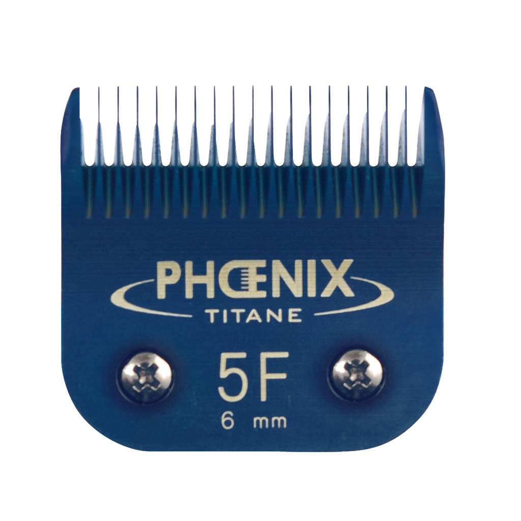 [CA1438] PHOENIX TETE DE COUPE TITANIUM CERAMIQUE N° 5 F - 6 mm