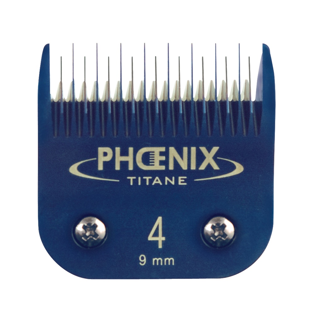 [CA1439] PHOENIX TETE DE COUPE TITANIUM CERAMIQUE N° 4 - 9 mm