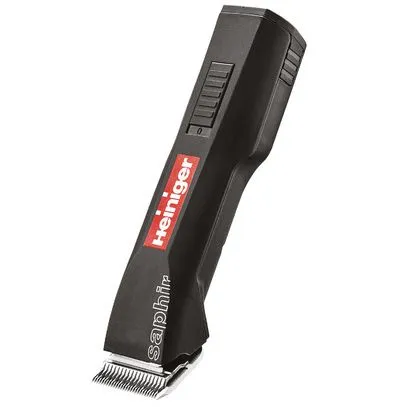 [CA0987] TONDEUSE HEINIGER SANS FIL SAPHIR BASIC NOIRE 1 BATTERIE