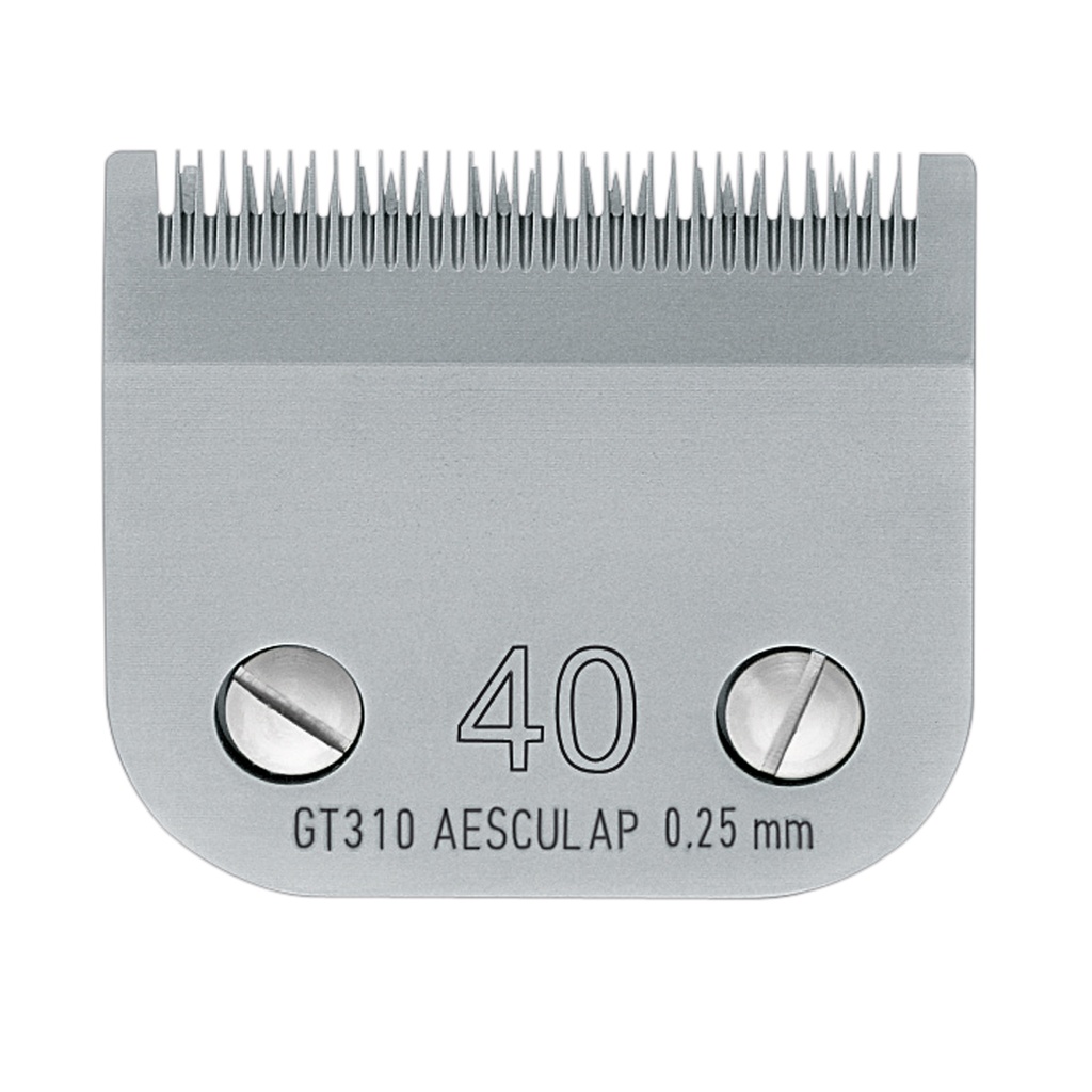 [CA0542] TETE DE COUPE SNAP ON N°40 - 0.1 MM AESCULAP ADAPTABLE SUR OSTER, ANDIS