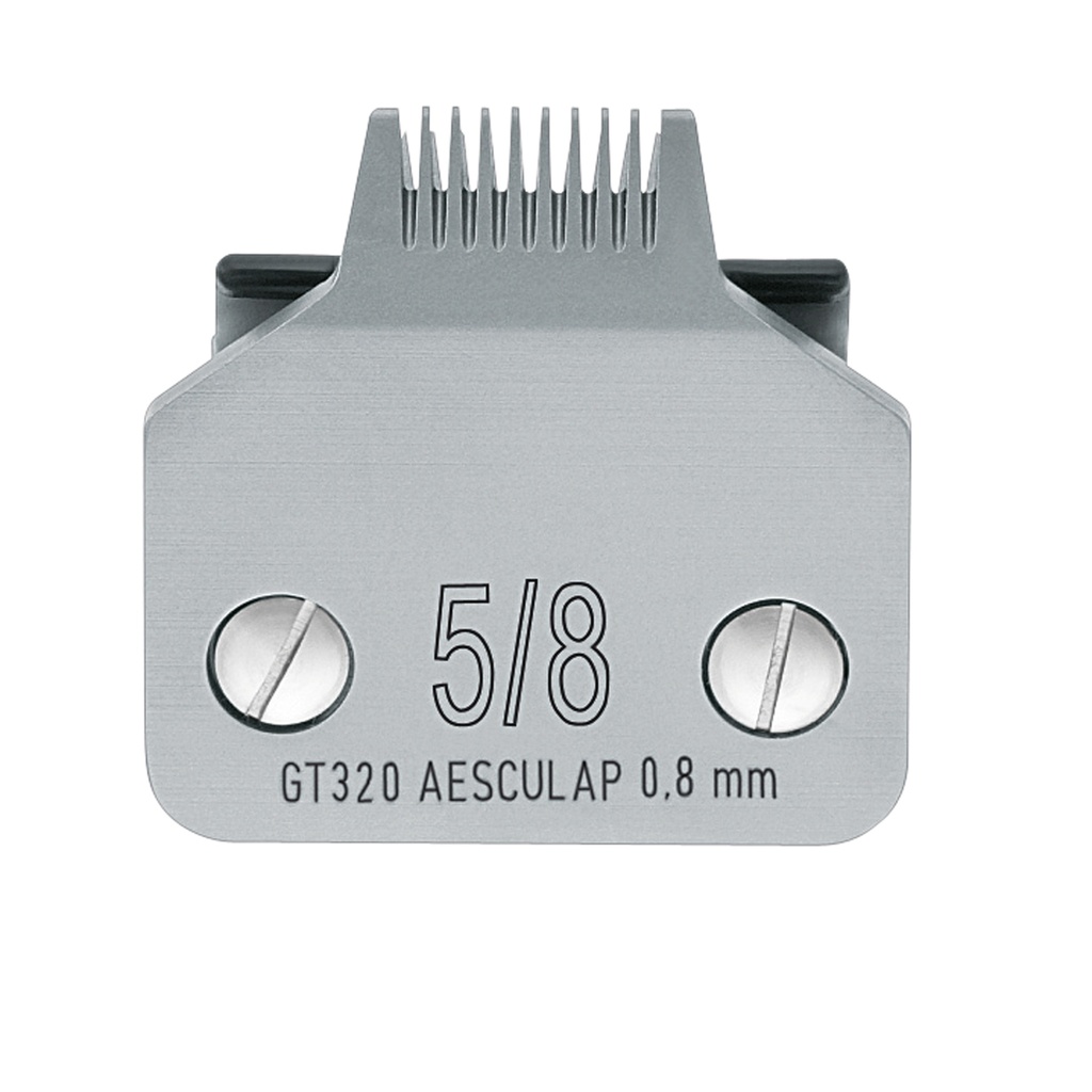 [CA0545] TETE DE COUPE SNAP ON N°5/8 - 0.8 MM CLIPPER AESCULAP ADAPT. SUR OSTER, ANDI