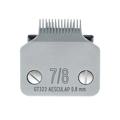 TETE DE COUPE SNAP ON N°7/8 - 0.8 MM CLIPPER AESCULAP ADAPT. SUR OSTER, ANDIS