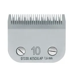 TETE DE COUPE SNAP ON N°10 - 1.5 MM CLIPPER AESCULAP ADAPT. SUR OSTER, ANDIS