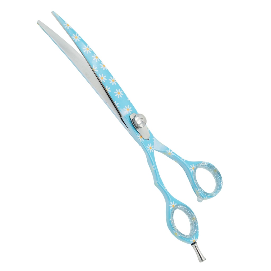 CISEAUX COURBES 19CM IDEALCUT DAISY
