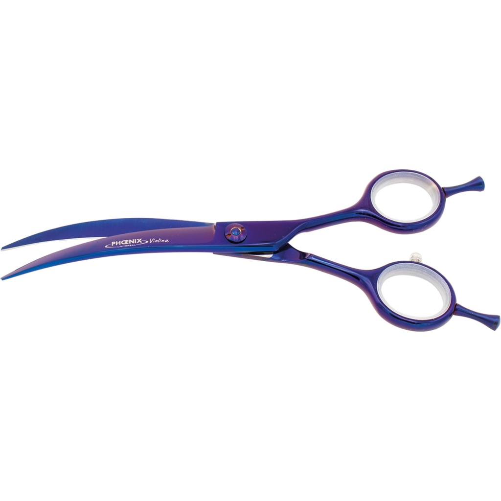 CISEAUX SUPER COURBES PHOENIX VIOLINA 16,5CM