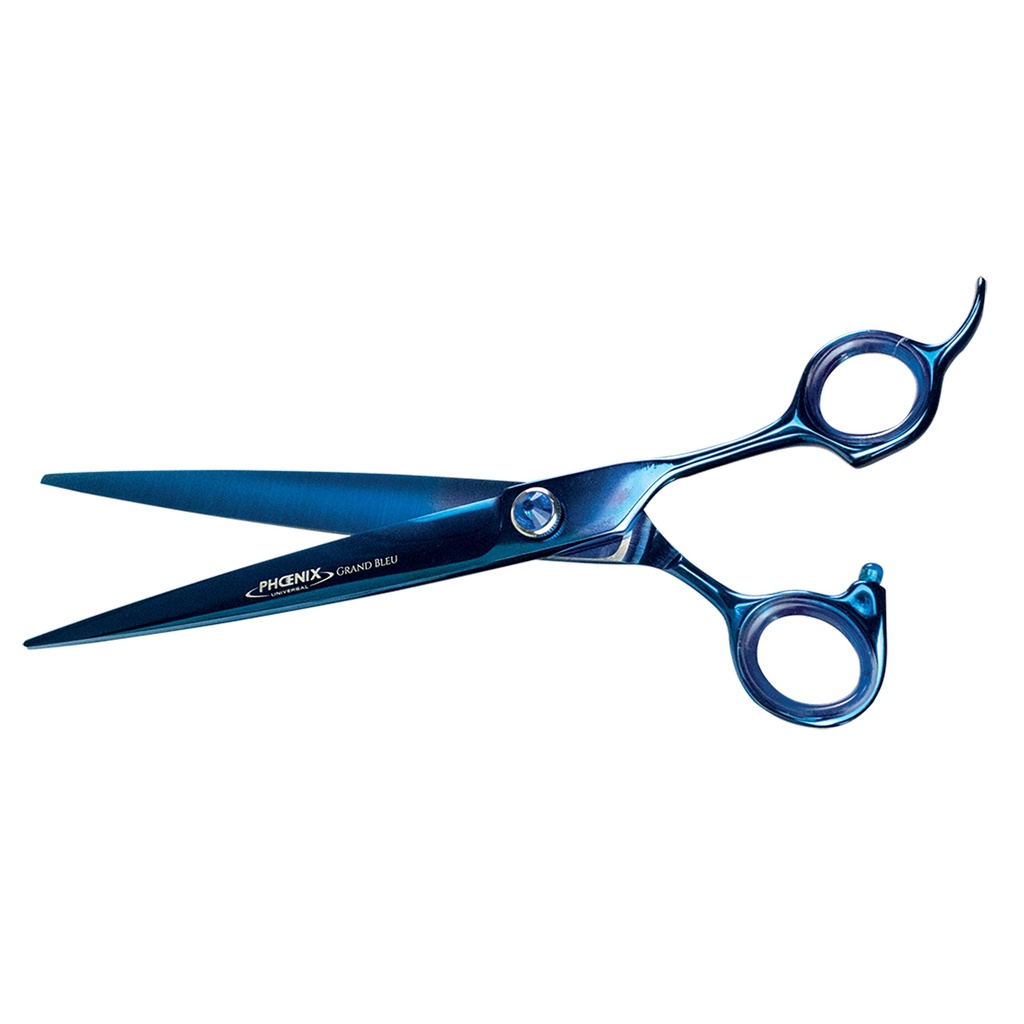 CISEAUX DROITS PHOENIX GRAND BLEU 20 CM DEREF