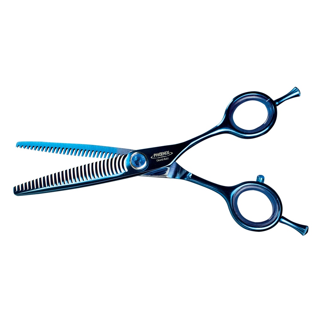 [CB5925] CISEAUX EFFILEURS PHOENIX GRAND BLEU 15CM