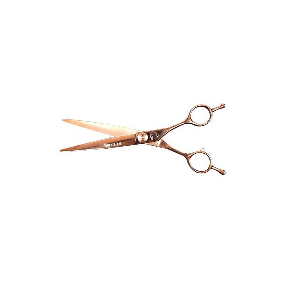 CISEAUX DROITS SUNSET PHOENIX 7.0 env 17cm 60 g DEREF