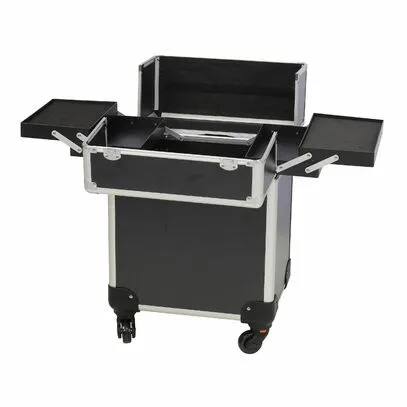 [CA0306] VALISE DE TOILETTAGE 34 X 24 X 53CM-NOIRE