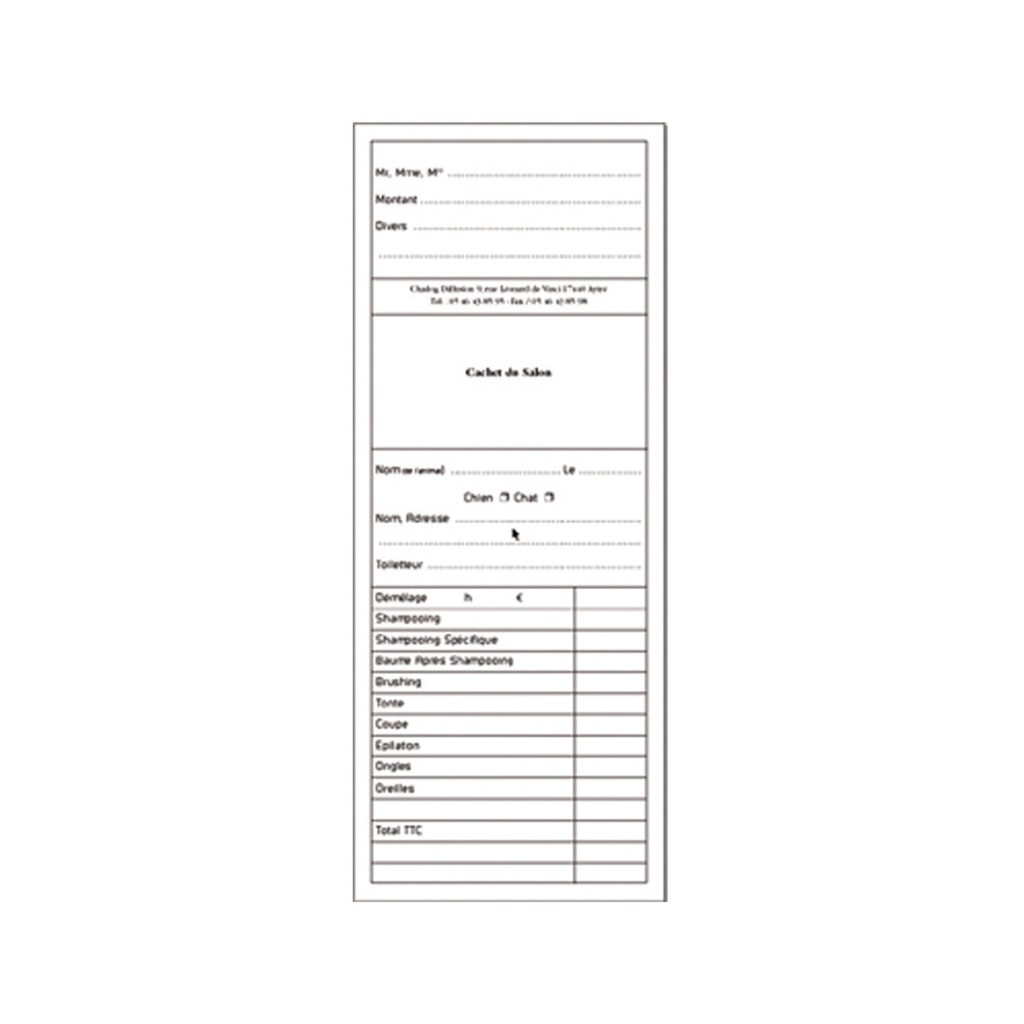 TTES PAR 50 21.5x8cm dont souche 5cm.