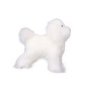 FOURRURE BLANCHE CHIEN POUR MANNEQUIN P0310