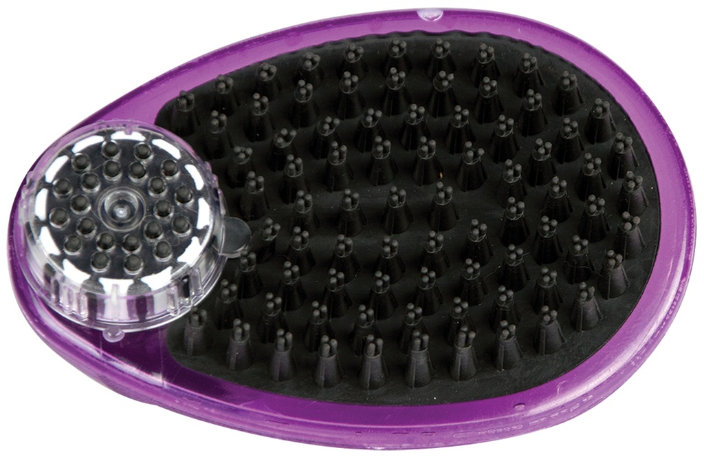 BROSSE MASSANTE LAVANTE IDEALDOG VIOLETTE