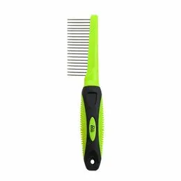 [CB0865] PEIGNE LARGE A MANCHE ERGONOMIQUE IDEALDOG 20 DENTS