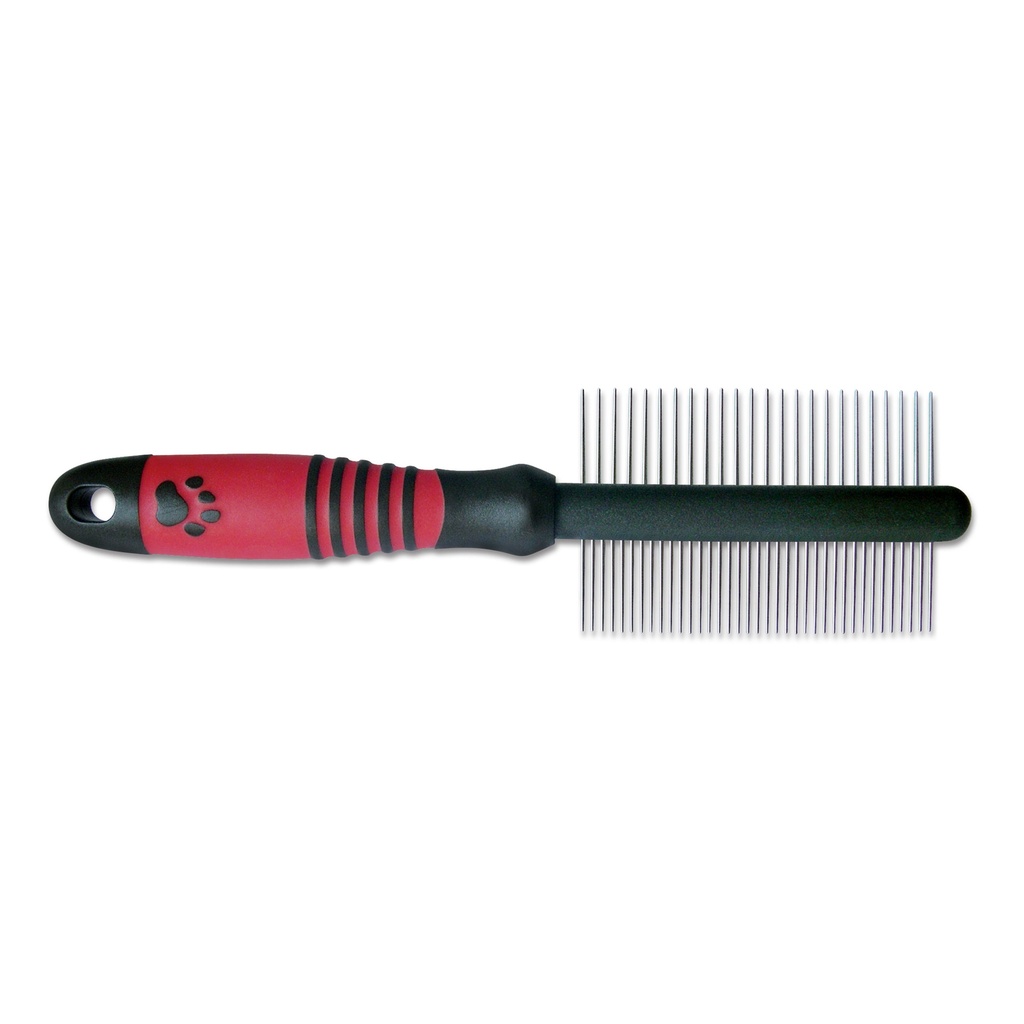 PEIGNE DOUBLE DENTS FIXES 21.5 x 6.5 cm