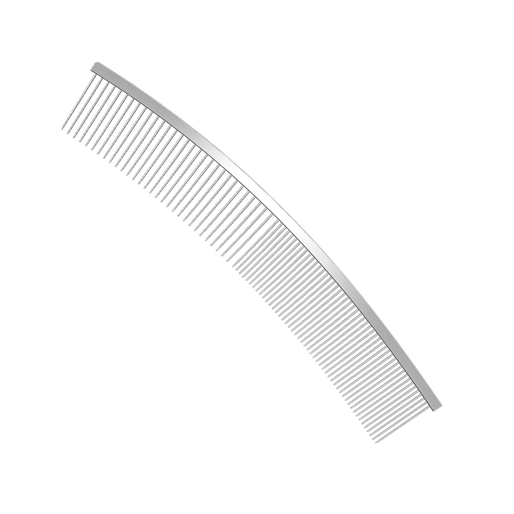 [CB1133] PEIGNE ARQUE METAL IDEALDOG 50/50-24CM-78 DENTS 3,2CM