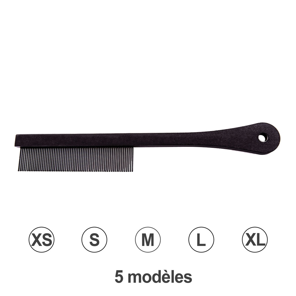 [CB0316] PEIGNE TEFLON EXTRA FIN - longueur 16cm / dents 1,5cm