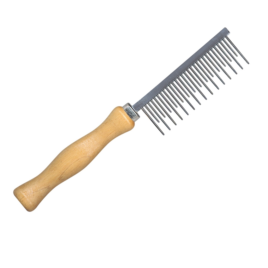 [CB0068] PEIGNE MOULTING DENTS ALTERNEES 17CM